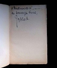 Jean-Richard Bloch, L'aigle et ganymède Sybilla  ENVOI