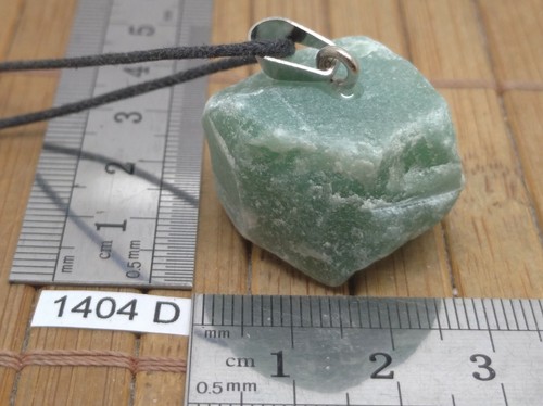 Pendentif aventurine verte - pendentif,