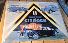 ANCIENNE  PLAQUE PUBLICITAIRE CITROEN