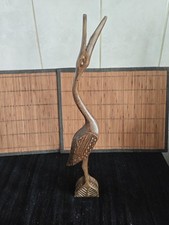 Statuette –oiseau en bois