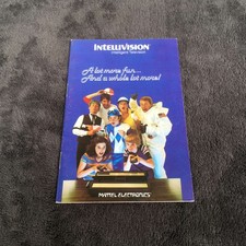 Notice Intellivision Dépliant Pub Mattel Electronics PAL Trés Bon état #1