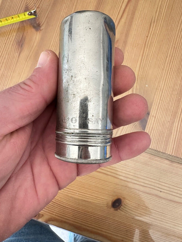 Boite poudreuse metallique - poudreuse, de