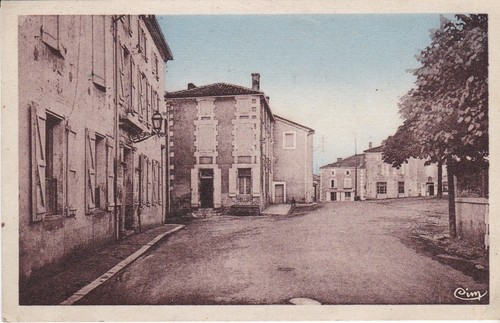 Cpa montemboeuf gendarmerie - cpa,