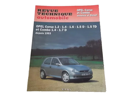 Revue technique opel corsa - revue,