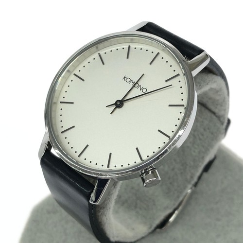 Montre komono quartz - x, cuir