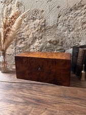 Boîte coffret en loupe de