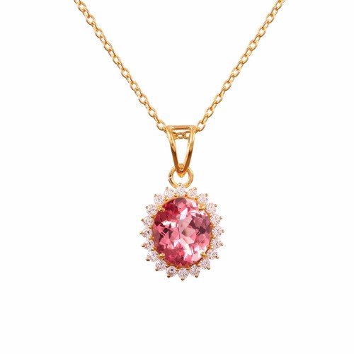 Pendentif oval saphir - pendentif,
