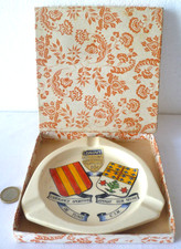 ANCIEN CENDRIER FAÏENCE DE