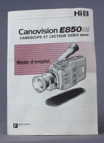 Mode emploi pour caméscope - mode,