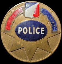 Plaque Police À Restaurer
