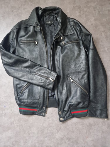 Veste gucci cuir - gucci,