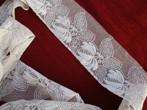 Dentelle bordure tulle - dentelle, de