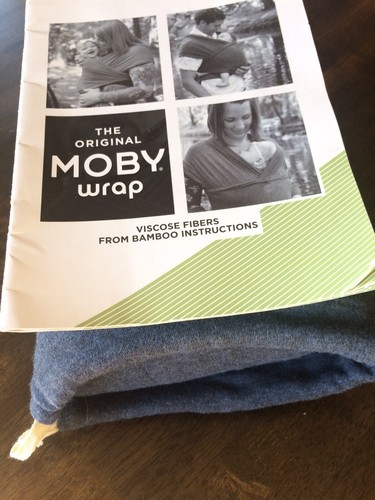 Moby baby wrap original blue - moby,