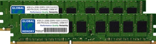 4gb ddr3 1333mhz - 4gb, (2x2gb)