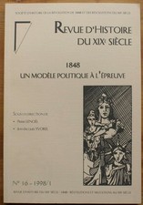 020745 - Revue d'histoire du XIXe siècle - Numéro 16 de 1998 [histoire,1848]