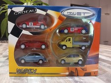 NOREV 1/64 3 INCHES COFFRET MINI JET VINTAGE PEUGEOT CITROËN 6 VEHICULES