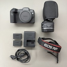CANON EOS RP + RF 50mm 1.8 STM + 2 Batteries + Charger + OG CANON Strap
