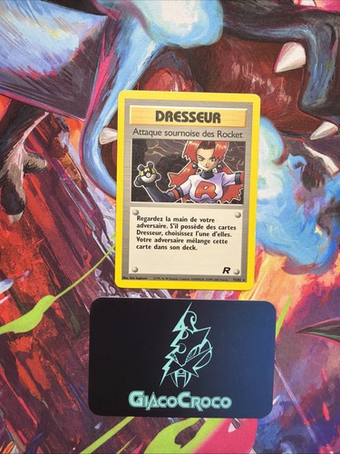 Carte pokemon dresseur - dresseur, attaque
