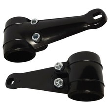 2 Support de phare long moto mobylette scooter patte fixation peugeot 103 MBK 51