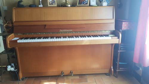 Piano droit zimmermann - zimmermann., bon