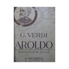 Verdi giuseppe aroldo - giuseppe, opéra