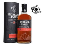 HIGHLAND PARK 18 ANS SCOTCH WHISKY SINGLE MALT