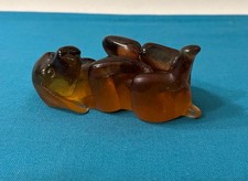 Sculpture chien en pâte de