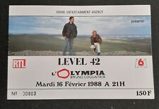 ticket billet stub used place