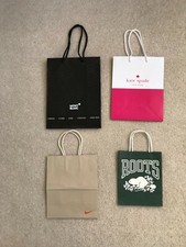 Lot of 7 shopping bags ~ Roots