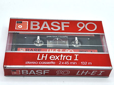 Bande cassette audio vierge BASF LH extra I 90 FRANCE (scellée) neuve !