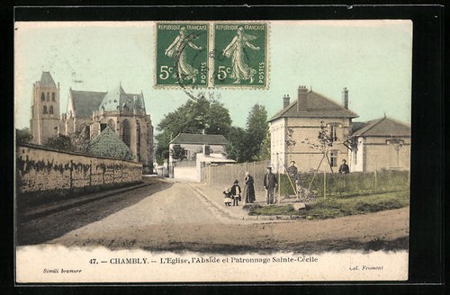 Cpa chambly eglise - cpa, l´eglise