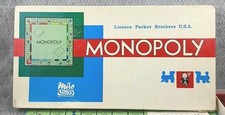 jeu de société Monopoly Miro Parker Brothers vintage  Complet Famille Game