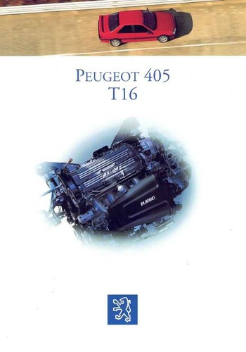 Catalogue brochure peugeot 405 - brochure,