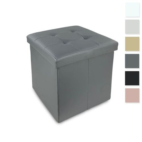 Pouf récipient banc tronc - pouf,
