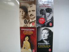Lot de 4 biographies cadre