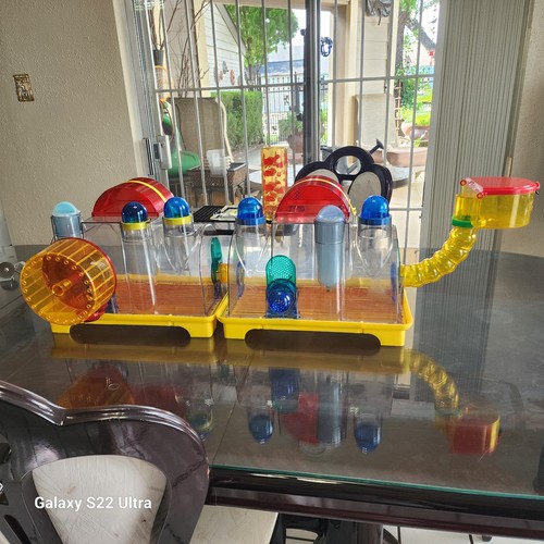 Modular plastic hamster - hamster, cage