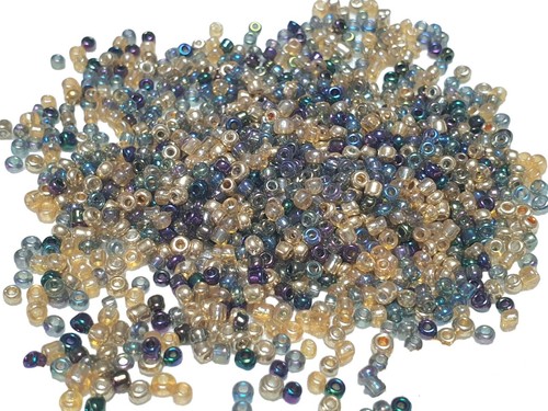 1000 perles rocaille doré - 1000,
