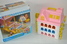 Ancien jouet La belle Maison CASITA FEBER FAMILY FEBER en Boite Vintage 80's