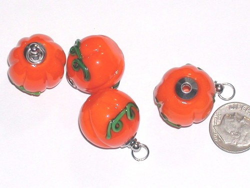 Chalumeau verre citrouille - 1,