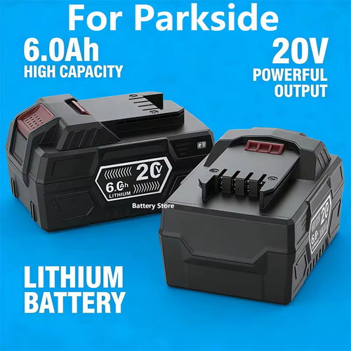Batterie 18v 6000mah - batterie, parkside