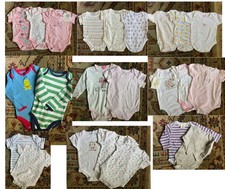 lot revendeur destockage neuf bébé vetements 24 bodies