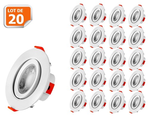 Lot spot led - spot, encastrable