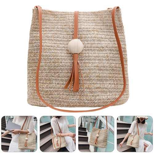 Sac bandoulière paille - sac, en