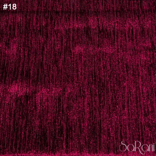 Tissu velours rayé mètre - tissu,