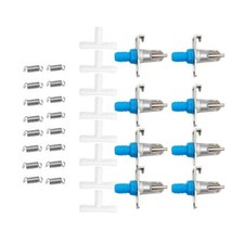 Solution ?? boire hygi??nique pour lapins Lot de 8 mangeoires automatiques en ea