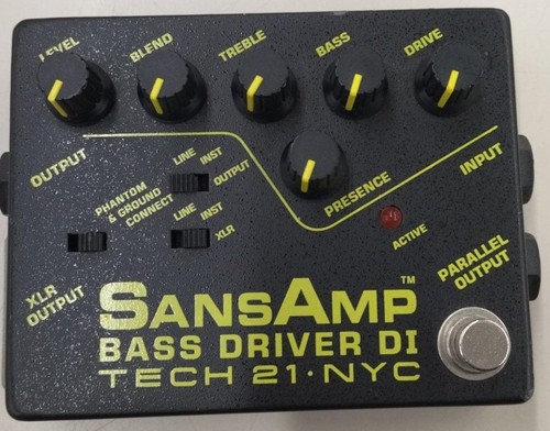 Tech21 sansamp bass driver - sansamp,