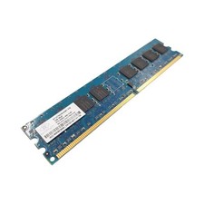 Barrette Mémoire 1Go RAM DDR2 Nanya NT1GT64U8HA0BY-37B DIMM PC2-4200U 2Rx8