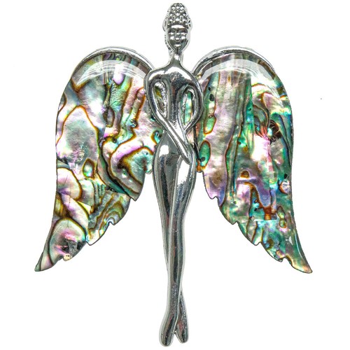 Broche ange avec nacre abalone