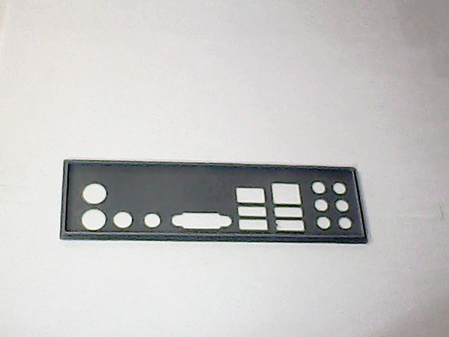 Shield plaque arriere - plaque, en