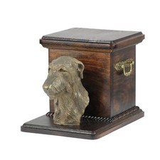 Urne En Bois Deerhound Avec